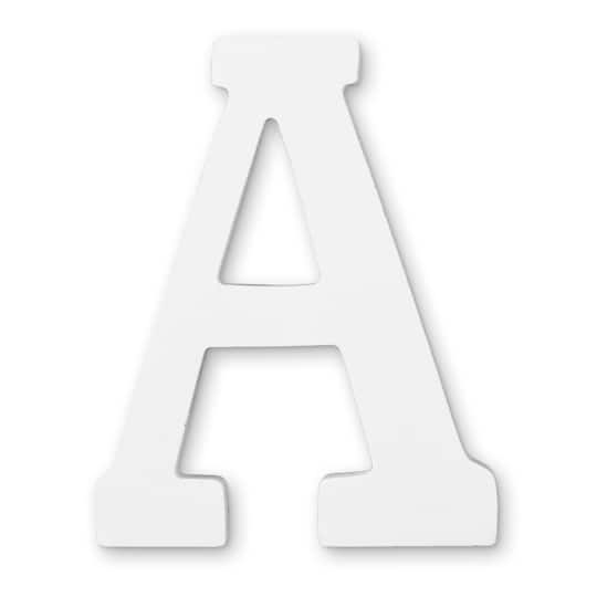 4.75" White MDF Letter by Make Market